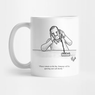 Classic Customer Service Cartoon Mug